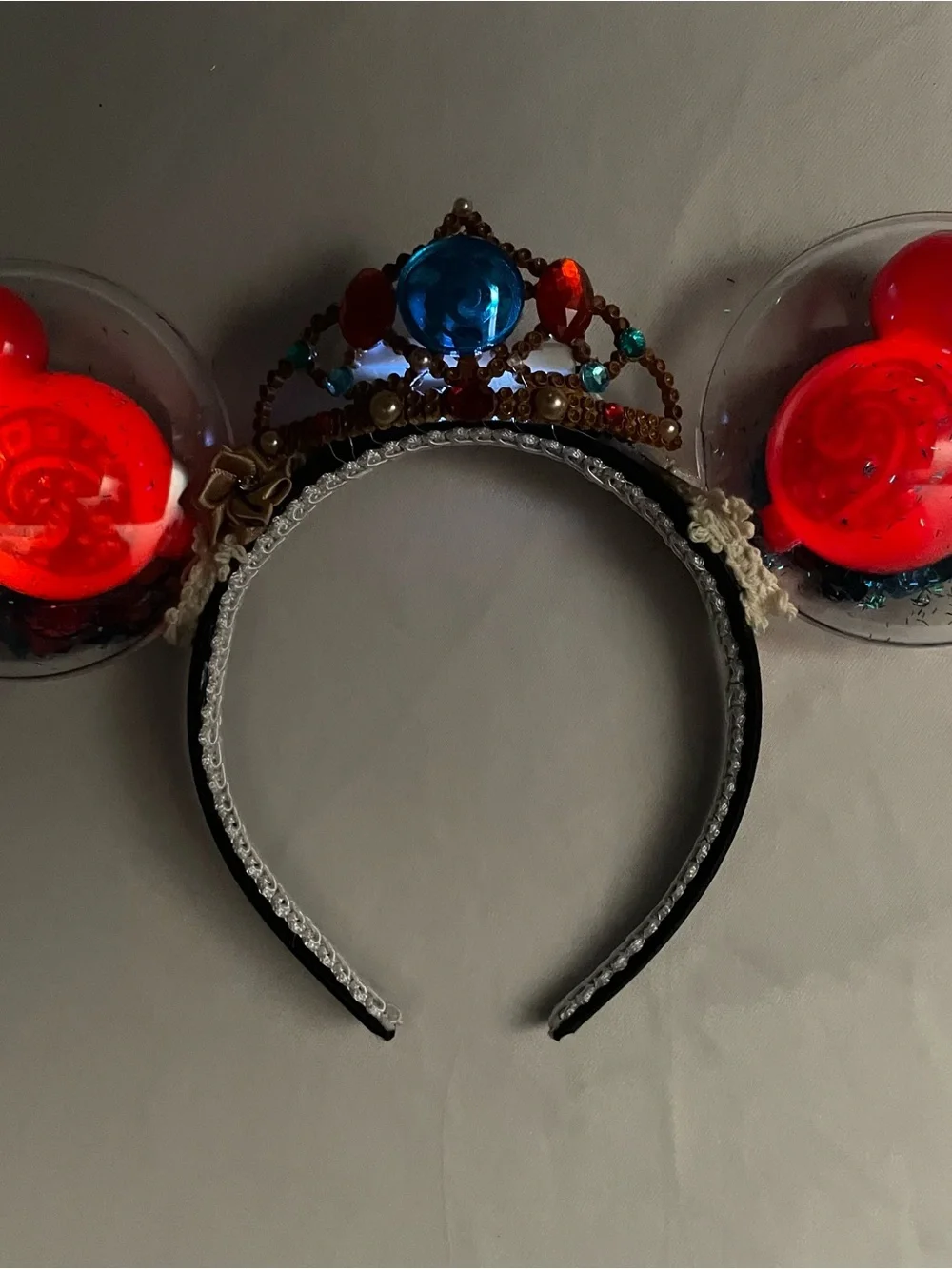 Light Up Disney Moana Minnie Mouse Ears Headband And Free Gift New (Other)